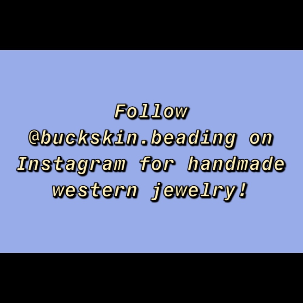 Handmade western jewelry